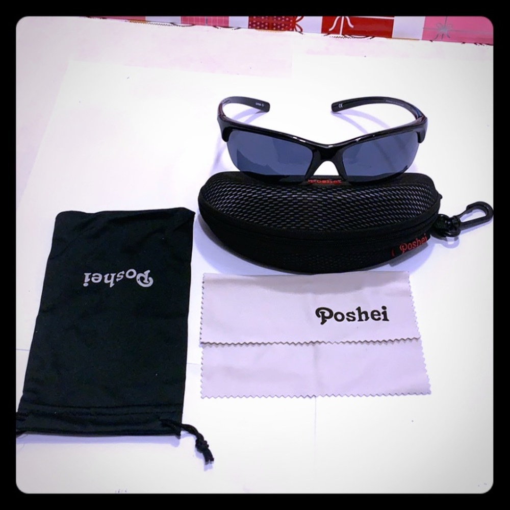NWOT POSHEI Polarized UV Protection Sunglasses - Picture 4 of 8